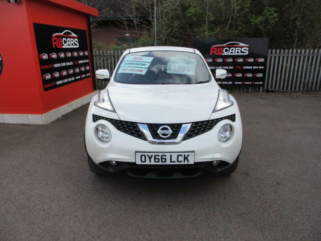 Nissan Juke Suv 1.5 Dci N-connecta Euro 6 Ss 201666 White