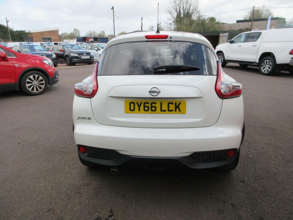 Nissan Juke Suv 1.5 Dci N-connecta Euro 6 Ss 201666 OY66LCK White #4