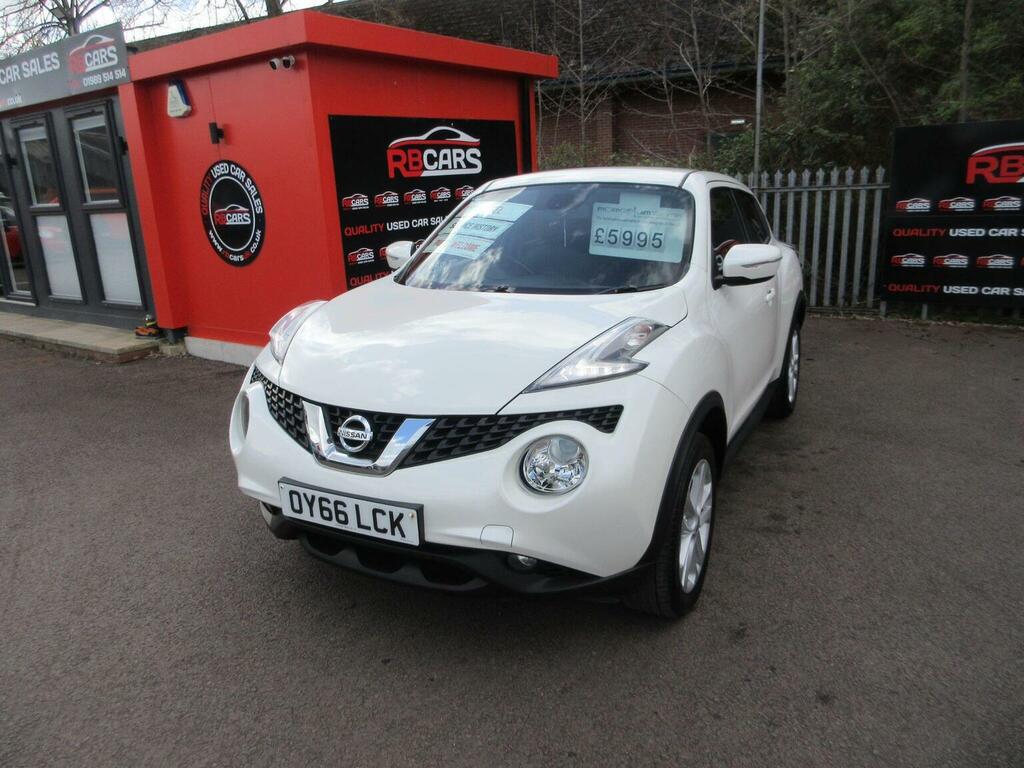 Nissan Juke Suv 1.5 Dci N-connecta Euro 6 Ss 201666 OY66LCK White #2