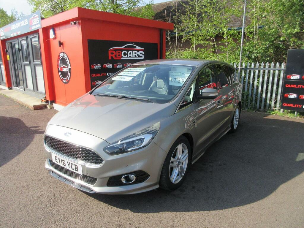 Ford S-Max Mpv 2.0 Tdci Titanium Sport Powershift Awd Euro 6 EY16YCB Silver #3