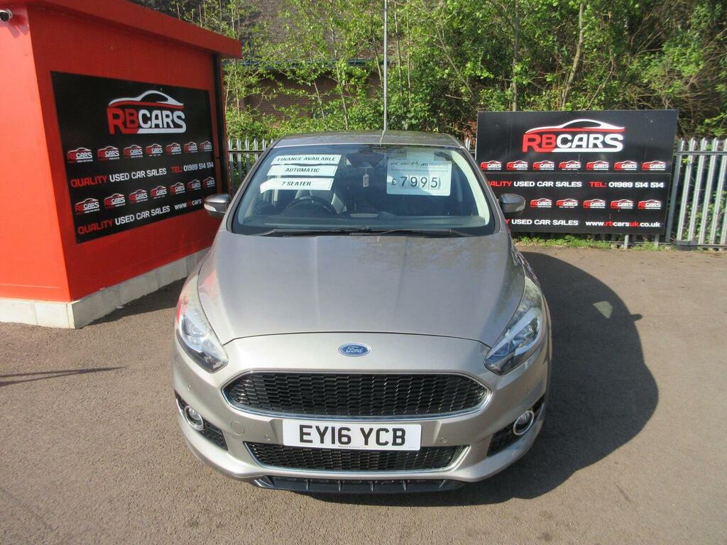 Ford S-Max Mpv 2.0 Tdci Titanium Sport Powershift Awd Euro 6 EY16YCB Silver #2