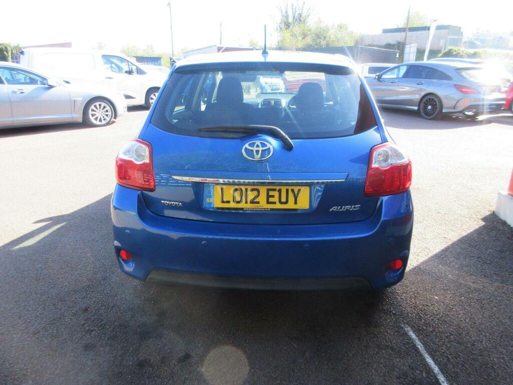 Toyota Auris Hatchback 1.6 V-matic Tr 201212 Blue #5