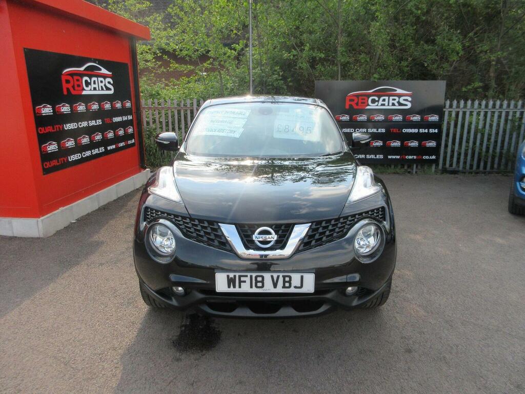 Nissan Juke Suv 1.6 Tekna Xtron Euro 6 201818 WF18VBJ Black #2