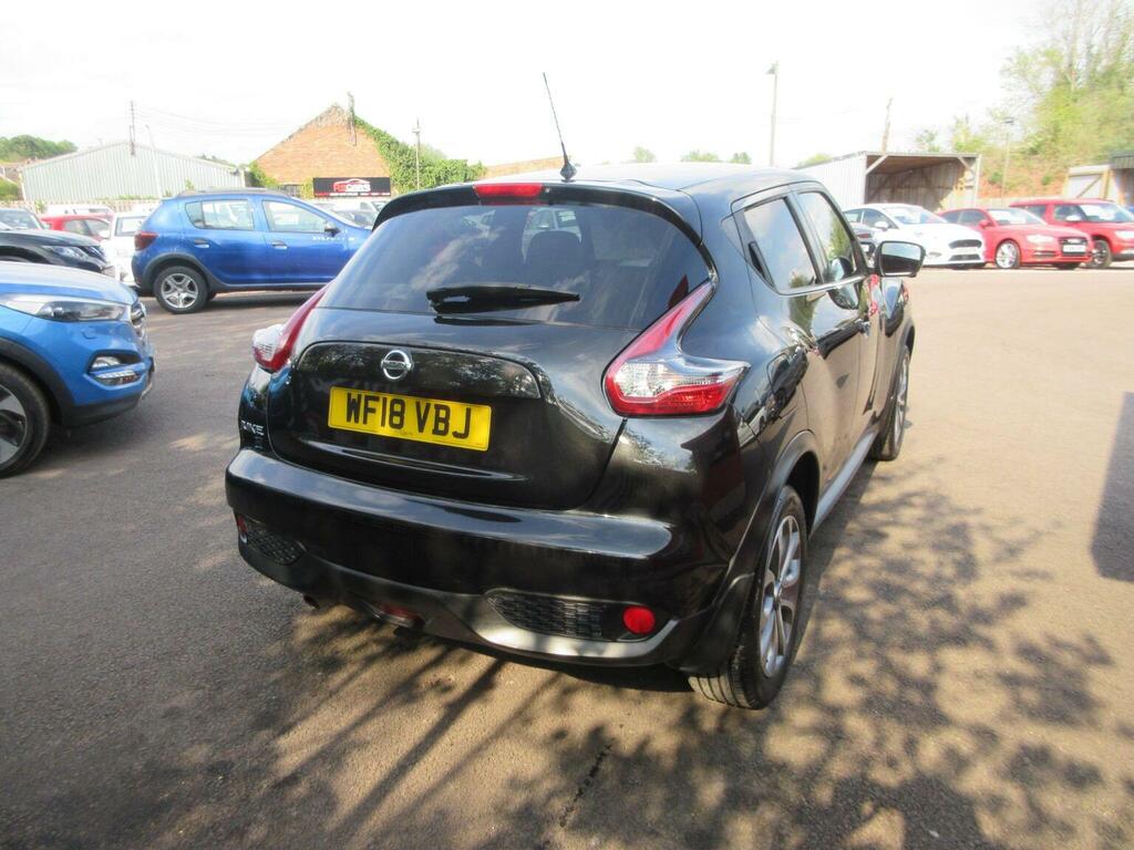 Nissan Juke Suv 1.6 Tekna Xtron Euro 6 201818 WF18VBJ Black #6