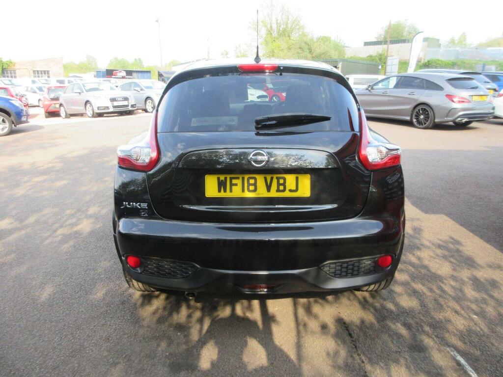 Nissan Juke Suv 1.6 Tekna Xtron Euro 6 201818 WF18VBJ Black #5