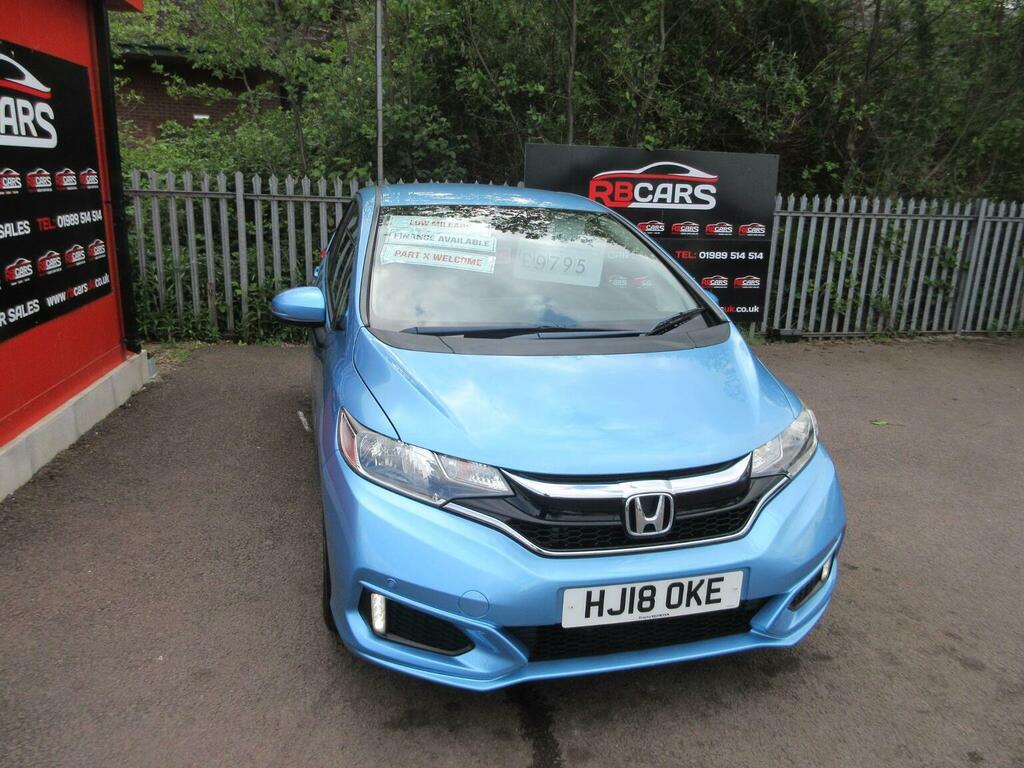Honda Jazz Hatchback 1.3 I-vtec Se Navi Euro 6 Ss 201 Blue