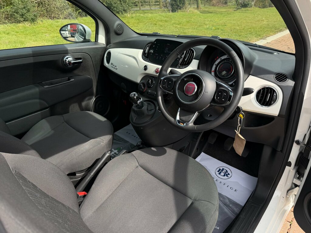 Fiat 500 1.0 Mhev Hatchback Euro 6 Ss YY73UHG White #4