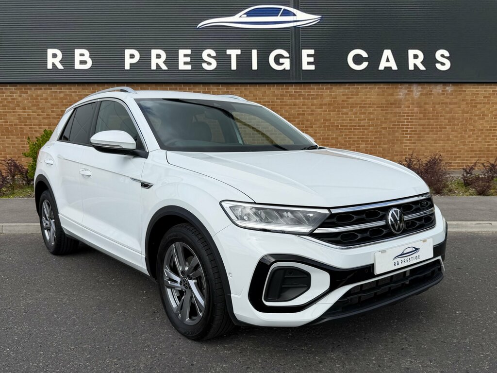 Volkswagen T-Roc 1.5 Tsi R-line Suv Dsg Euro 6 Ss 15 White