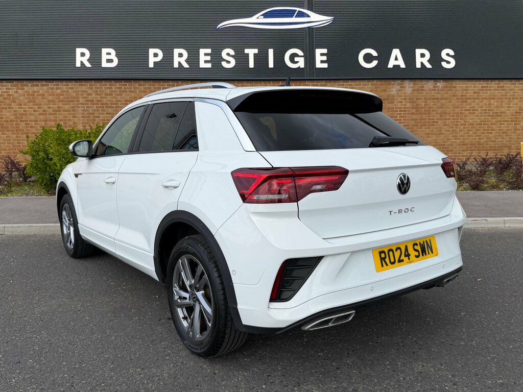 Volkswagen T-Roc 1.5 Tsi R-line Suv Dsg Euro 6 Ss 15 RO24SWN White #3