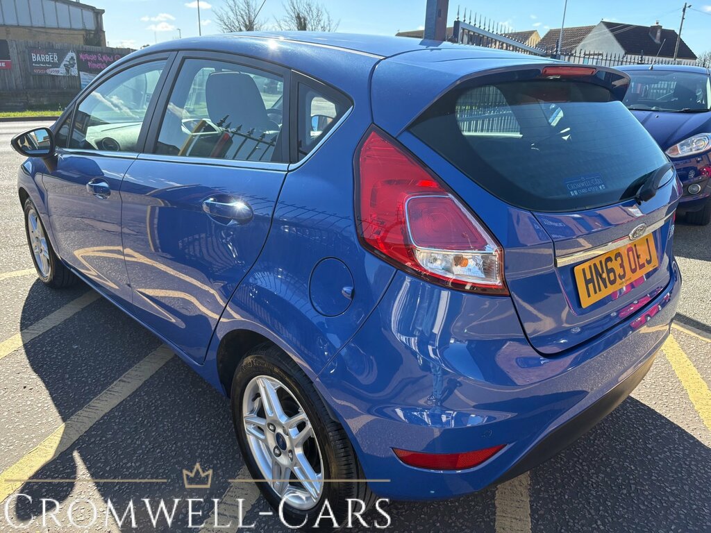 Ford Fiesta 63 Plate 1.0T Ecoboost Zetec Hatchback 1 HN63OLJ Blue #3