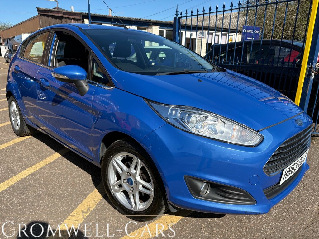 Ford Fiesta 63 Plate 1.0T Ecoboost Zetec Hatchback 1 Blue