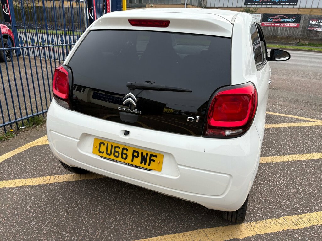 Citroen C1 66 Plate 1.2 Flair Hatchback - Reserved - CU66PWF White #5