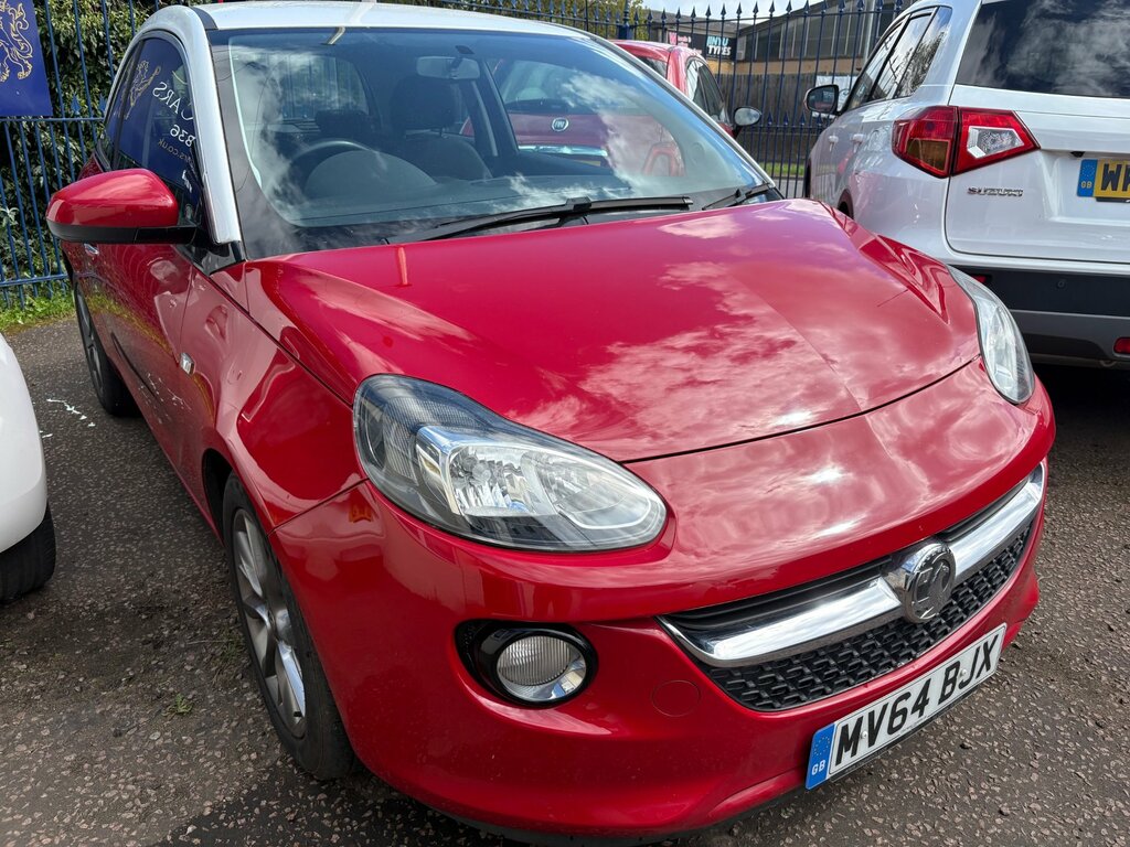 Vauxhall Adam 64 Plate 1.2 Jam Hatchback Red