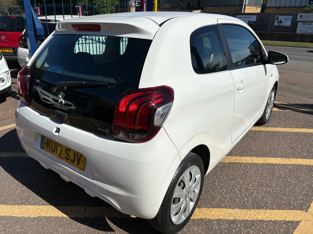 Peugeot 108 1.0 Active Hatchback - 20 Road Tax KU17SJV White #5