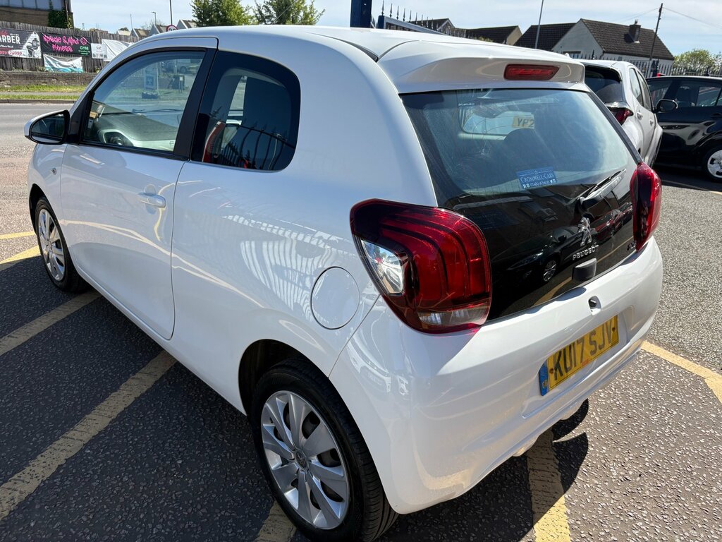Peugeot 108 1.0 Active Hatchback - 20 Road Tax KU17SJV White #4