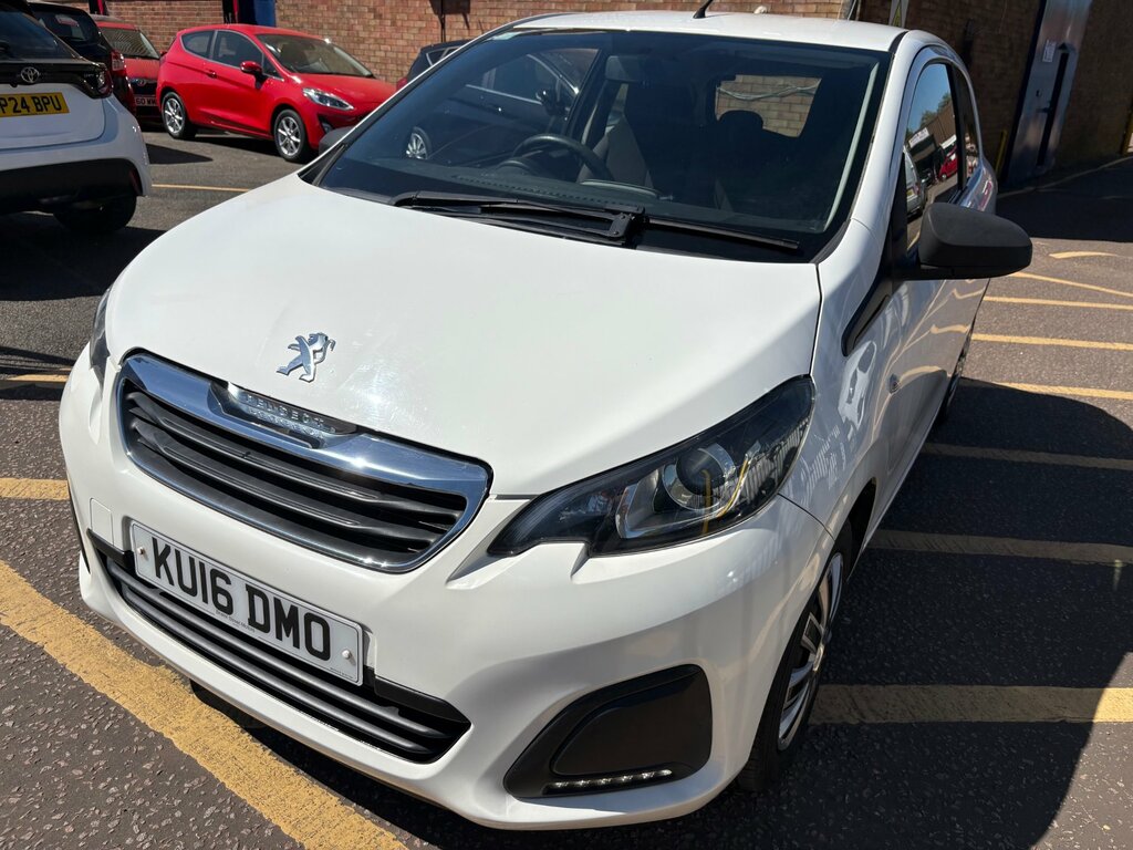 Peugeot 108 1.0 Access Hatchback - 20 Road Tax KU16DMO White #2
