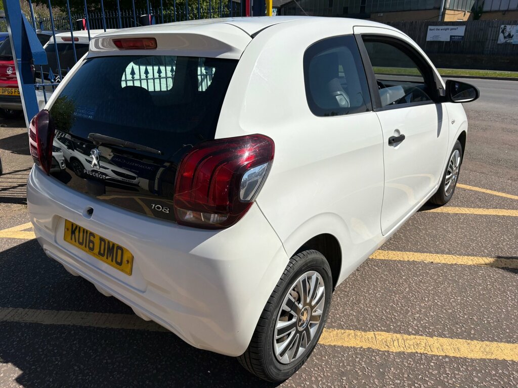 Peugeot 108 1.0 Access Hatchback - 20 Road Tax KU16DMO White #4