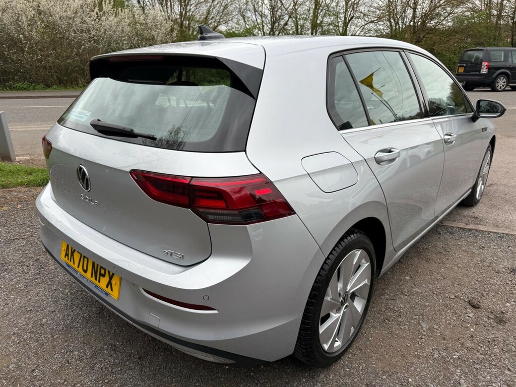 Volkswagen Golf 1.5 Etsi Mhev Style Dsg Euro 6 Ss AK70NPX Silver #3