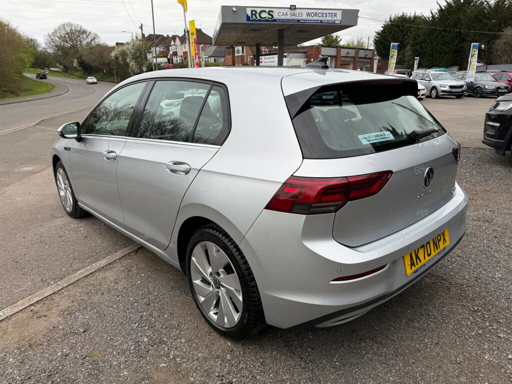 Volkswagen Golf 1.5 Etsi Mhev Style Dsg Euro 6 Ss AK70NPX Silver #4