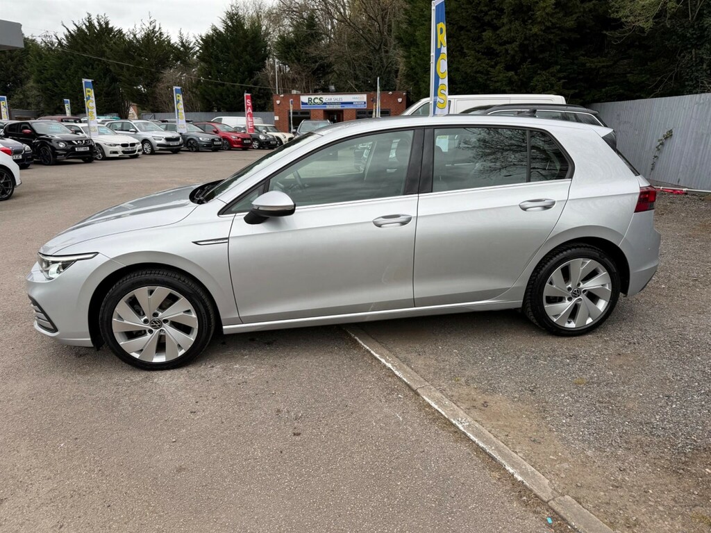 Volkswagen Golf 1.5 Etsi Mhev Style Dsg Euro 6 Ss AK70NPX Silver #5