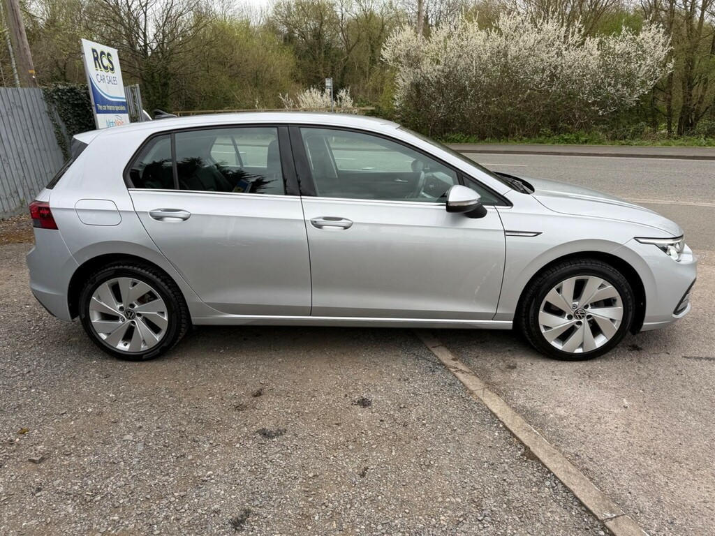 Volkswagen Golf 1.5 Etsi Mhev Style Dsg Euro 6 Ss AK70NPX Silver #2