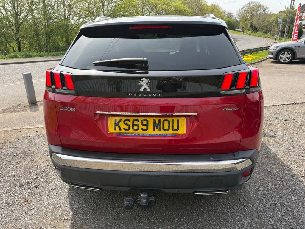 Peugeot 3008 1.2 Puretech Gt Line Premium Euro 6 Ss KS69MOU Red #4