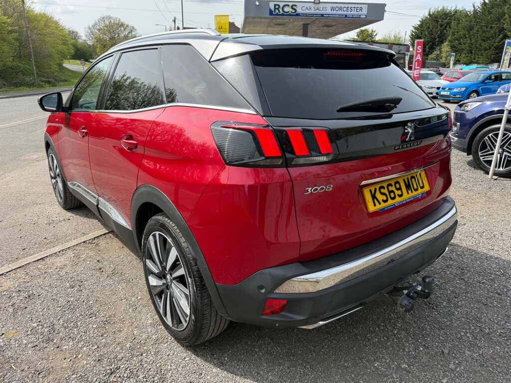 Peugeot 3008 1.2 Puretech Gt Line Premium Euro 6 Ss KS69MOU Red #5