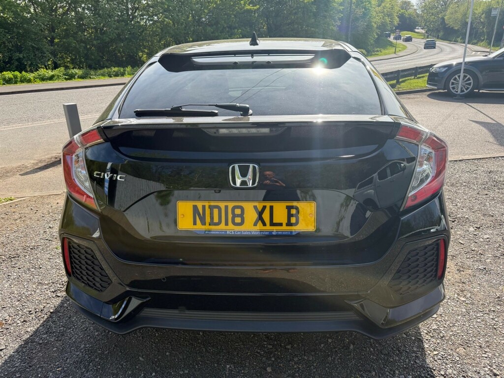 Honda Civic 1.0 Vtec Turbo Sr Euro 6 Ss ND18XLB Black #3