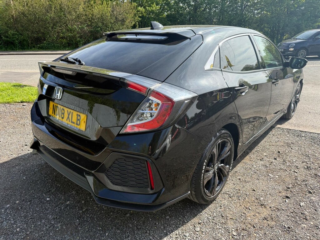 Honda Civic 1.0 Vtec Turbo Sr Euro 6 Ss ND18XLB Black #2