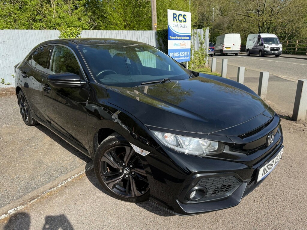 Honda Civic 1.0 Vtec Turbo Sr Euro 6 Ss Black