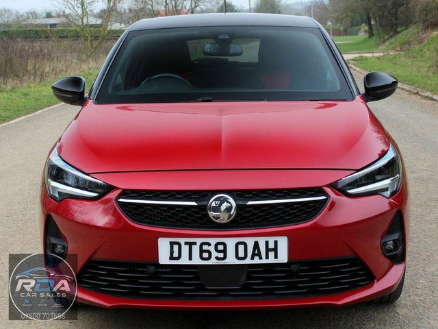 Vauxhall Corsa 1.2 Turbo Sri Premium Hatchback DT69OAH Red #3