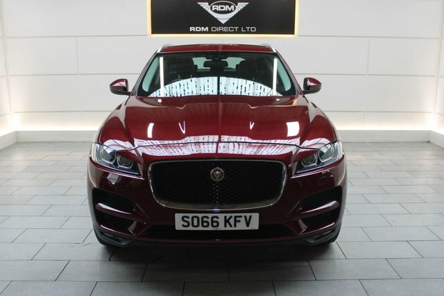 Jaguar F-Pace Suv SO66KFV Red #2