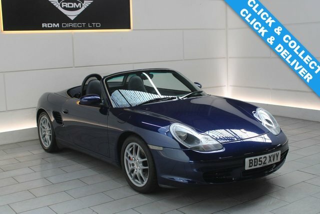 Porsche Boxster Convertible Blue
