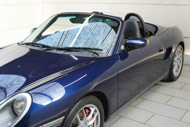 Porsche Boxster Convertible Blue #4