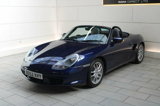 Porsche Boxster Convertible Blue #3