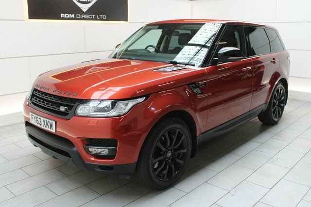Land Rover Range Rover Sport Sdv6 Hse Dynamic FY63XKW Red #5
