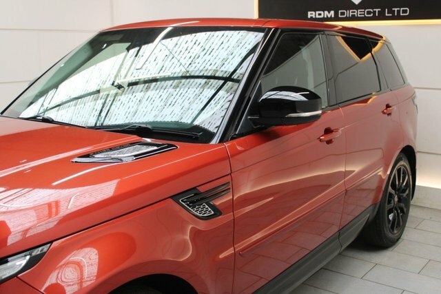 Land Rover Range Rover Sport Sdv6 Hse Dynamic FY63XKW Red #4