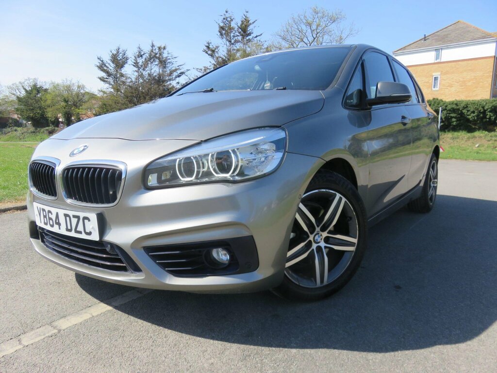 BMW 2 Series Active Tourer 1.5 216D Sport Euro 6 Ss YB64DZC Silver #2