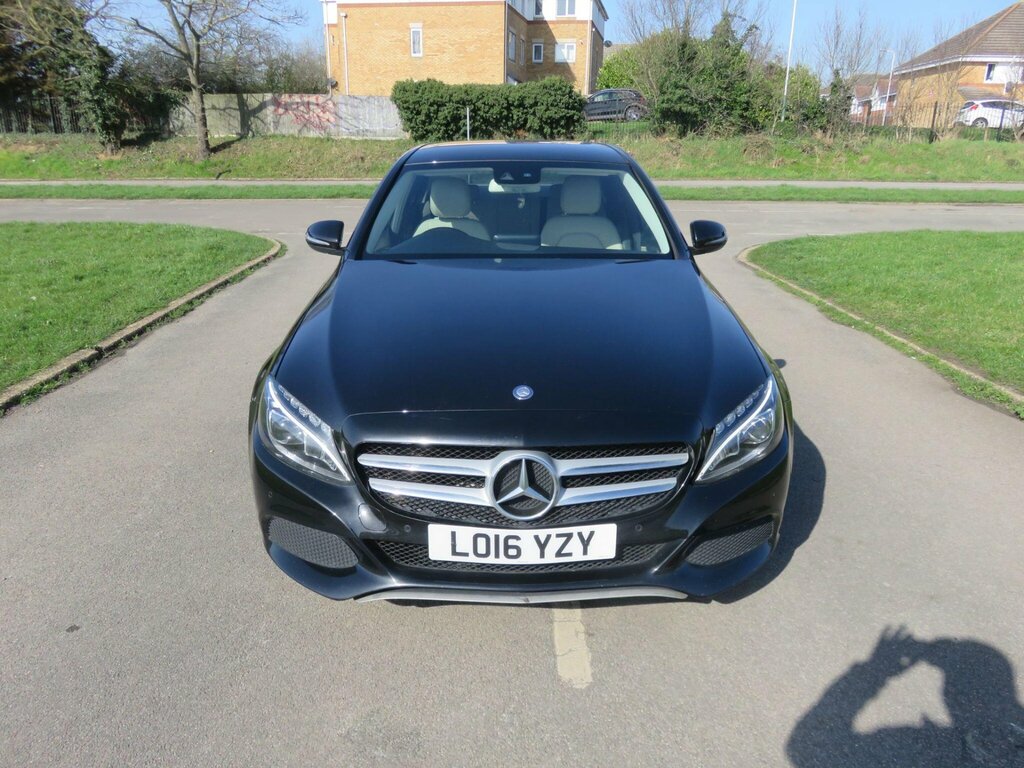 Mercedes-Benz C Class 2.1 C220d Sport Euro 6 Ss LO16YZY Black #5
