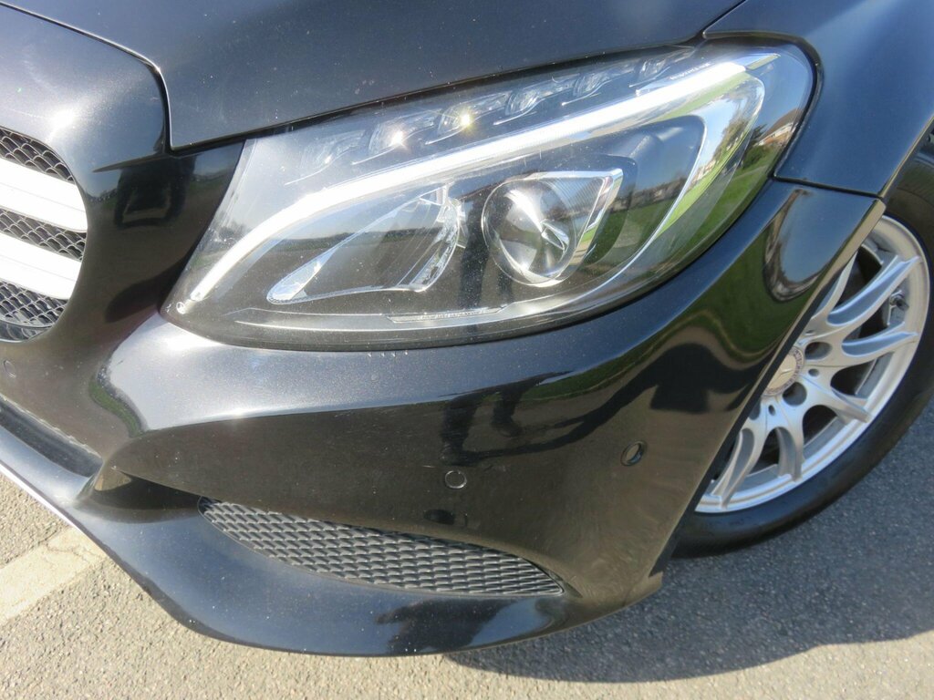 Mercedes-Benz C Class 2.1 C220d Sport Euro 6 Ss LO16YZY Black #4