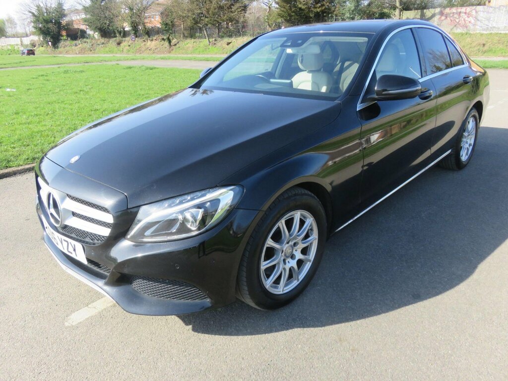 Mercedes-Benz C Class 2.1 C220d Sport Euro 6 Ss LO16YZY Black #3