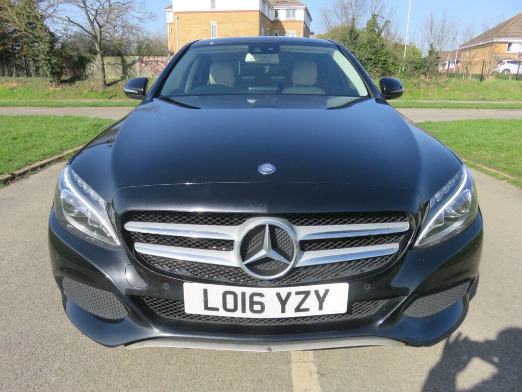 Mercedes-Benz C Class 2.1 C220d Sport Euro 6 Ss LO16YZY Black #6