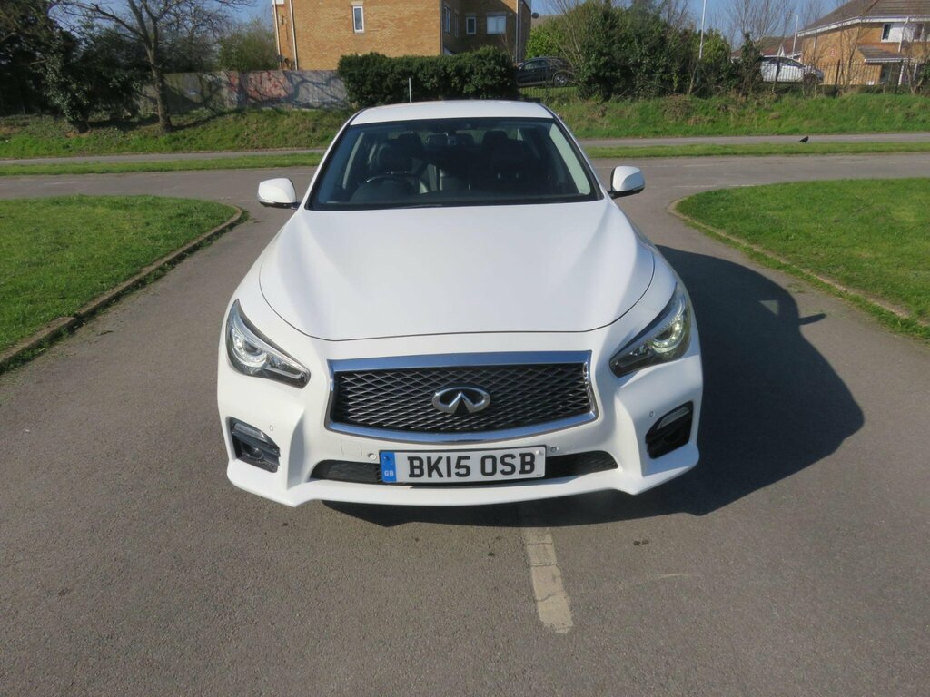 Infiniti Q50 2.2D Sport Tech Euro 5 Ss White #5