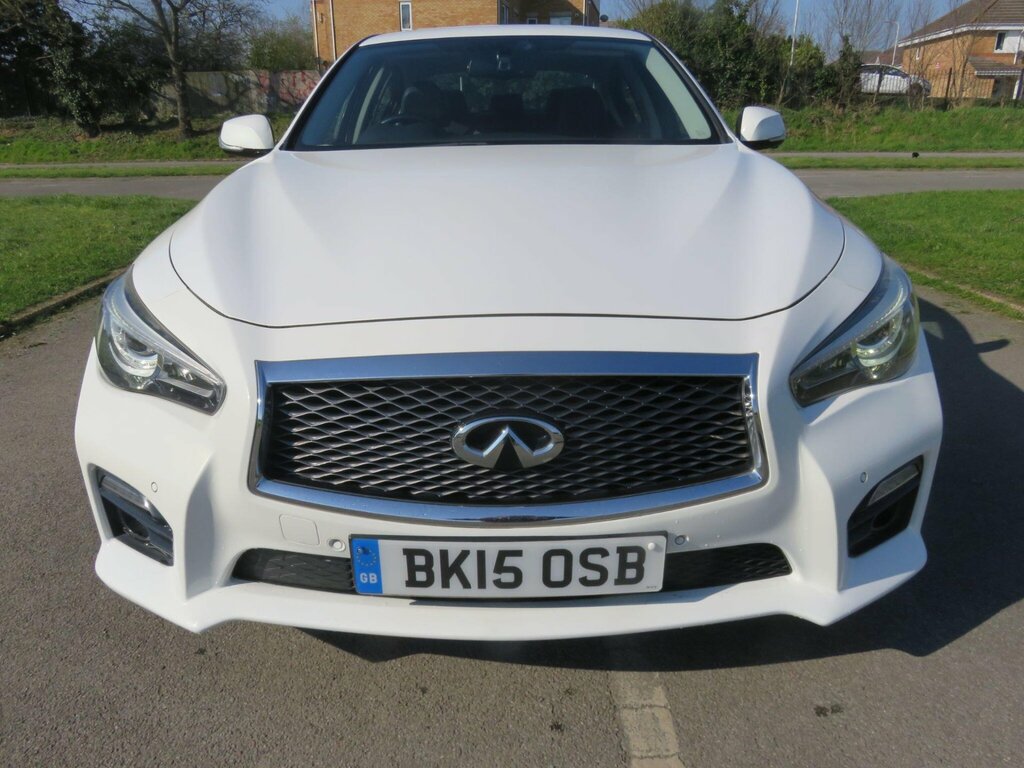 Infiniti Q50 2.2D Sport Tech Euro 5 Ss White #6