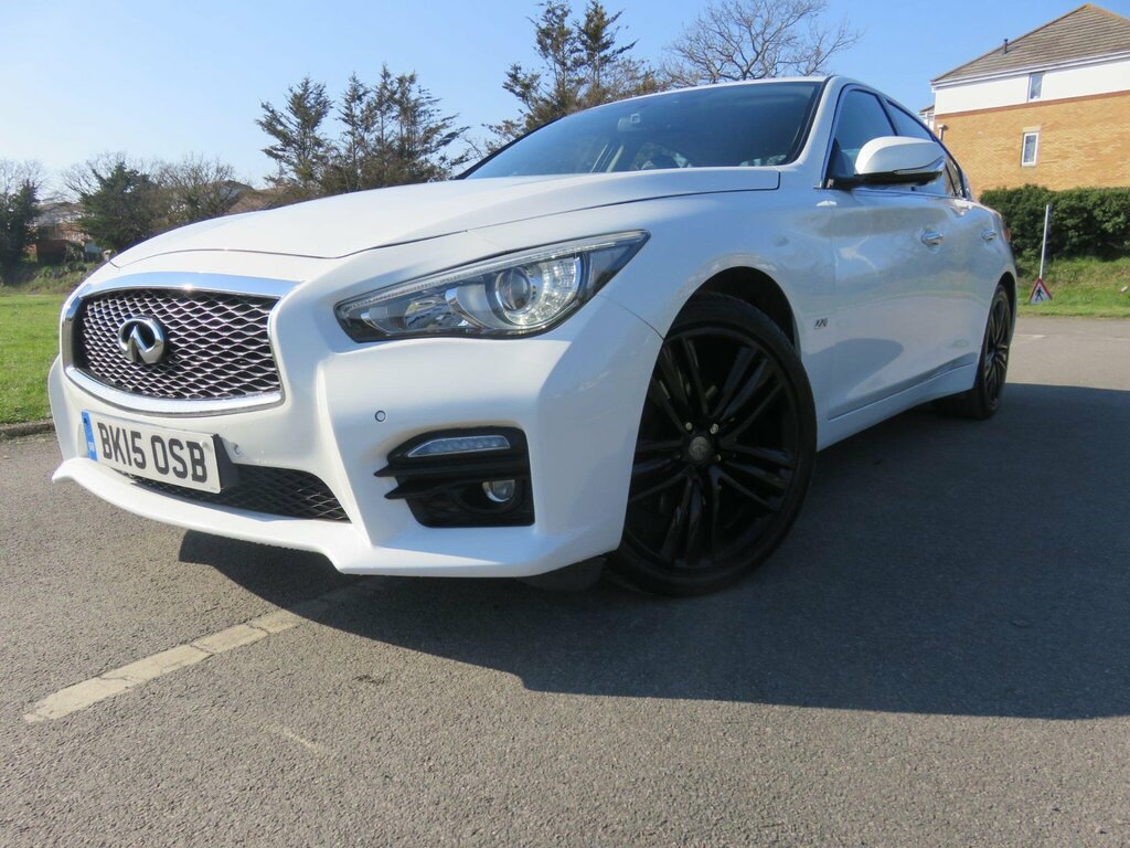 Infiniti Q50 2.2D Sport Tech Euro 5 Ss White #2
