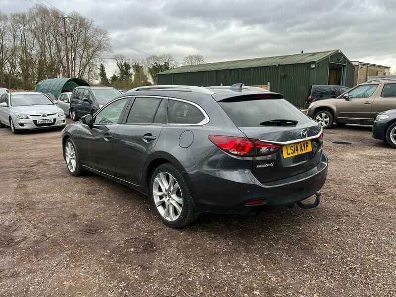 Mazda 6 2.2 Skyactiv-d Sport Nav Tourer Euro 6 Ss LS14AYP Grey #5