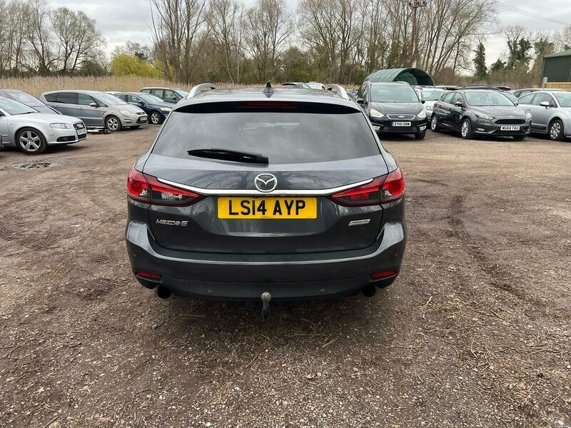 Mazda 6 2.2 Skyactiv-d Sport Nav Tourer Euro 6 Ss LS14AYP Grey #6