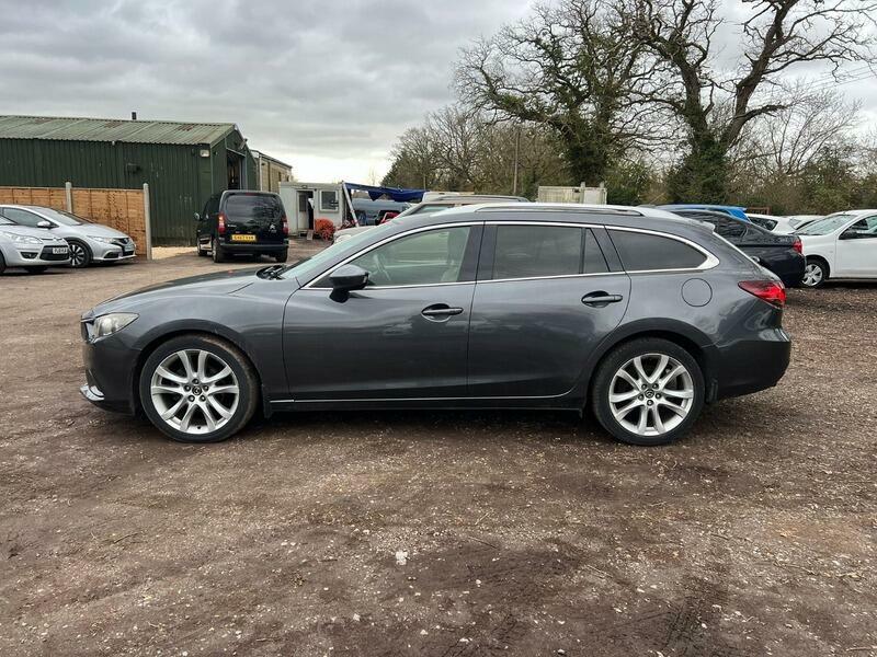 Mazda 6 2.2 Skyactiv-d Sport Nav Tourer Euro 6 Ss LS14AYP Grey #4