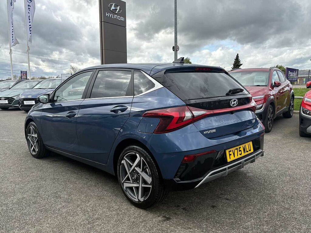 Hyundai I20 Premium 1.0 T-gdi 100Ps FV75WLU Blue #2