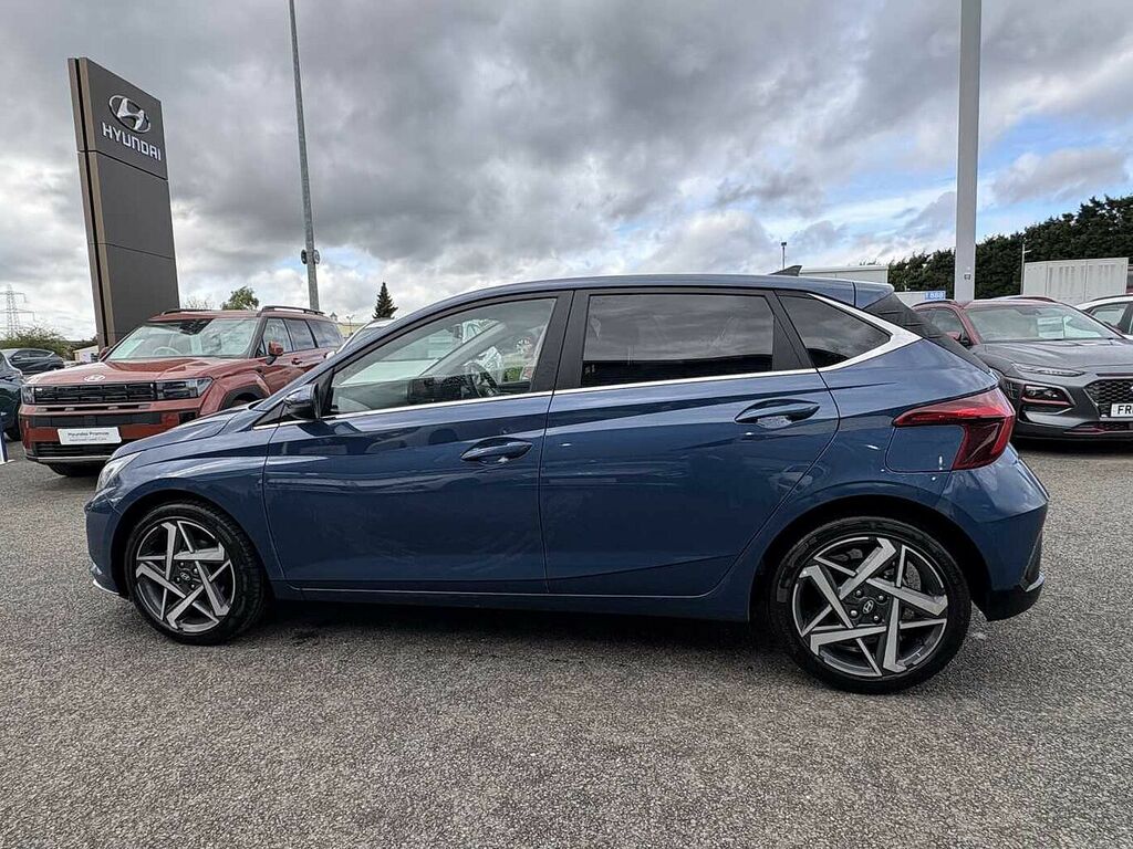 Hyundai I20 Premium 1.0 T-gdi 100Ps FV75WLU Blue #3